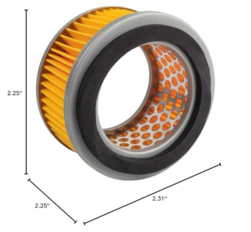 Replacement Intake Filters for Puma Air Compressor 5 Hp to 7 1/2 HP Models Pack Part 2142002 Pack of 2