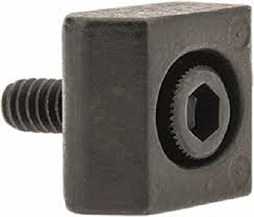Mitee-Bite Pitbull Clamps, Brass, 8-32 Screw Size, 400 lb Holding Force, 8 Clamps per Pack