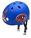 Stamp- Casque Skate Spiderman Marvel Skateboard, SM250102, Blue, 53-57 cm de Tour de tête