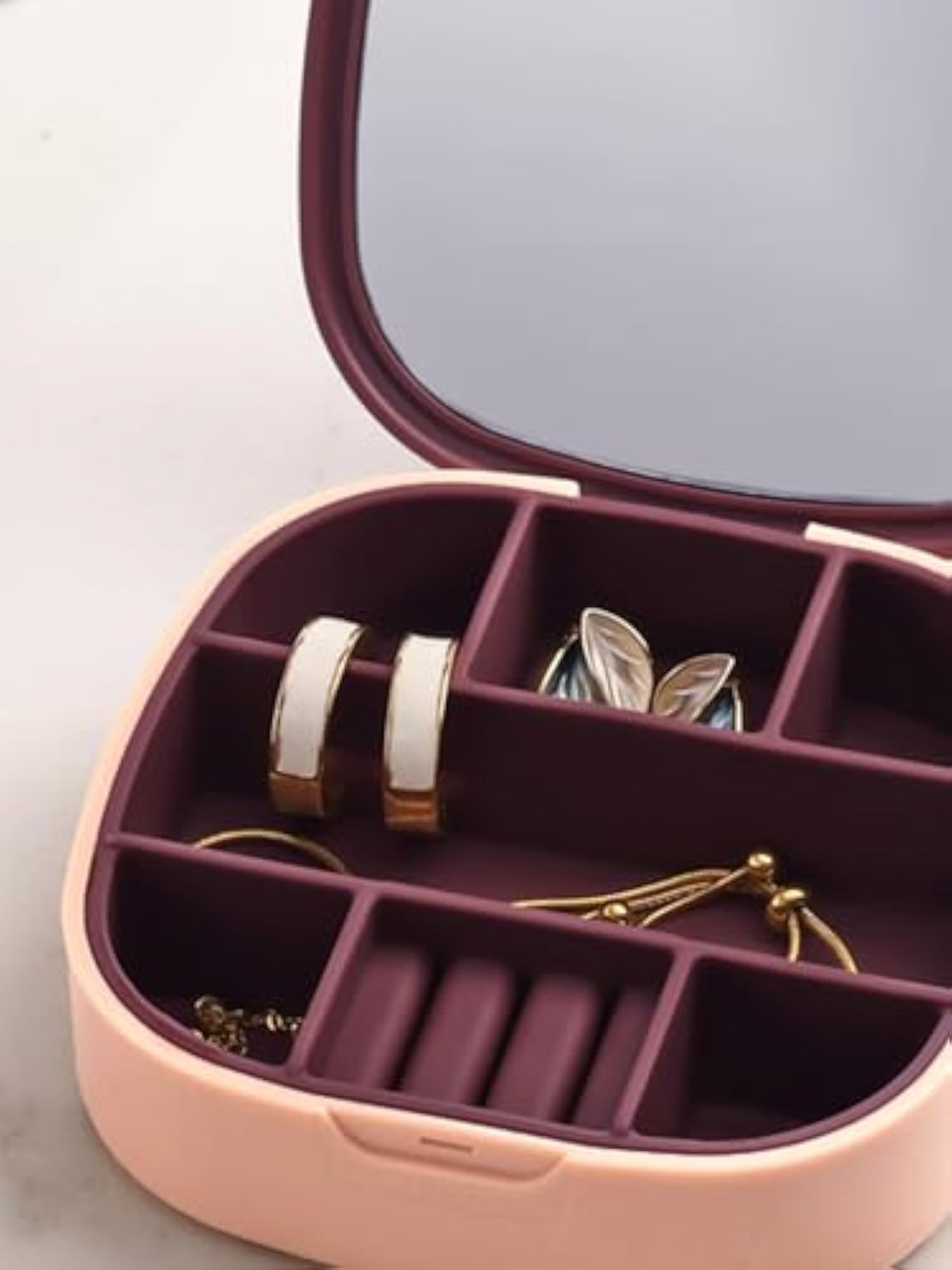 Plastic Jewellery Organiser Storage Box, Wedding Gift