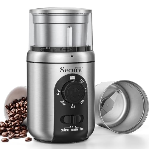 Secura Brands Electric Coffee and Spice Grinder