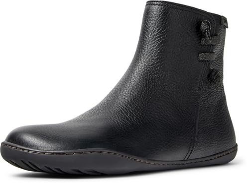 Camper Peu Cami K400676, Bota de Tobillo Mujer, Negro 004, 37 EU