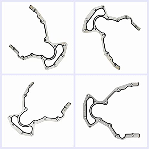 Silscvtt Rear Main Seal Kit 12633579 Replacement For Gmc Envoy Sierra Chevy Camaro Silverado 4.8 5.3 6.0 6.2 #TOP4