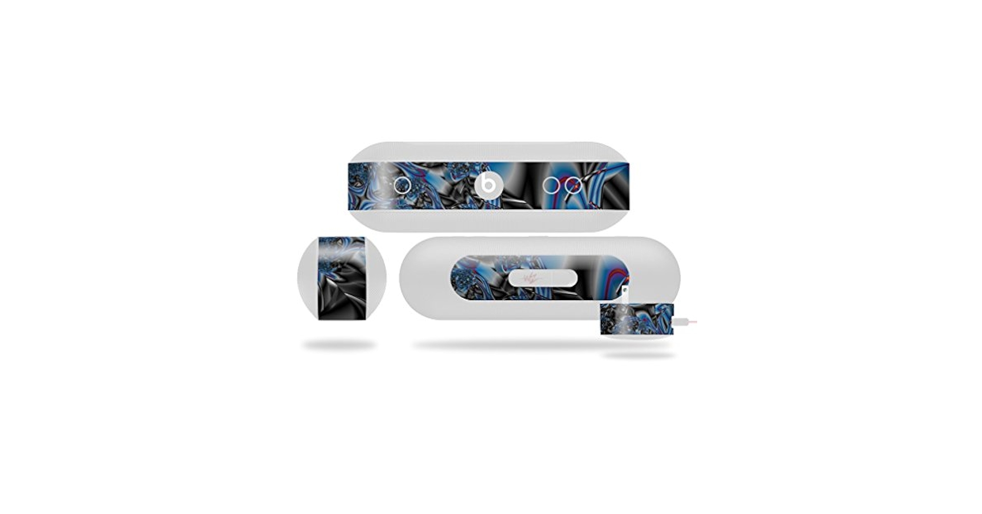 Amazon.com: Broken Plastic Decal Style Skin - fits Beats