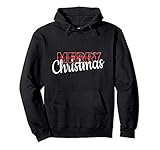 Photo Gallery buffalo plaid merry christmas holiday womens gift idea felpa con cappuccio Photo Gallery buffalo plaid merry christmas holiday womens gift idea felpa con cappuccio