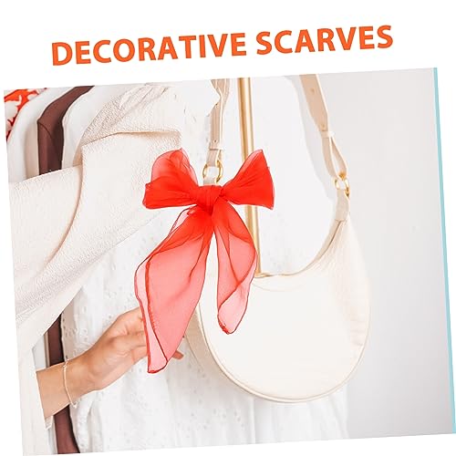 BESPORTBLE 12pcs Colorful Dance Scarves for Juggling Movement and Music Activities Square Performance Props Red Yellow and for Boys and Girls3