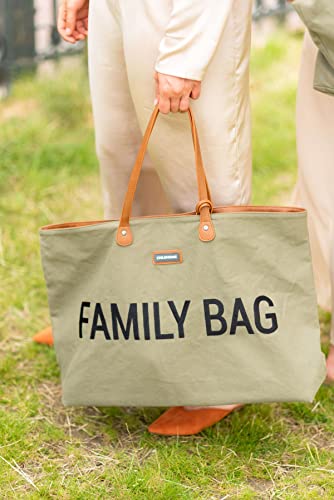 Childhome, Family Bag, Borsa Per Il Cambio, Borsa Fasciatoio Borsa Da Viaggio E Weekend, Grande Capacità, Custodia Staccabile Inclusa, Kaki - 9