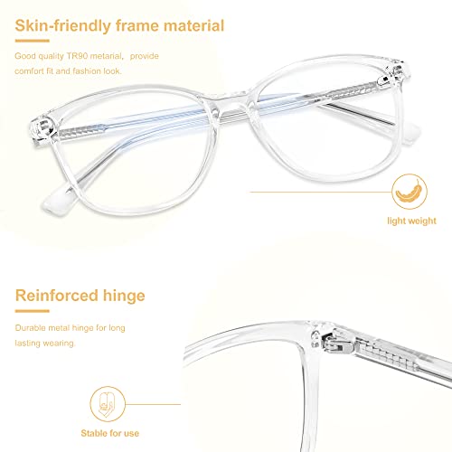 Image of Madison Avenue Blue Light Blocking Glasses Lightweight Computer Game Eyeglass,Anti Eyestrain & UV Glare