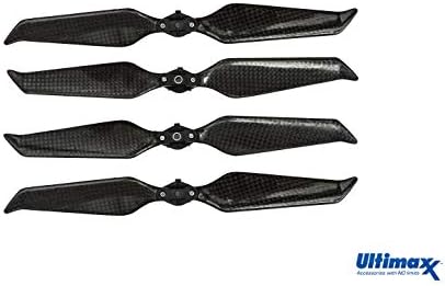 Ultimaxx 2 Pair Low Noise Carbon Fiber Propellers for DJI Mavic 2 Pro/Zoom