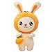 Boosns Conejito De Peluche Peluche Lindo Conejito De Frutas Ragdoll (Naranja, 30 cm)