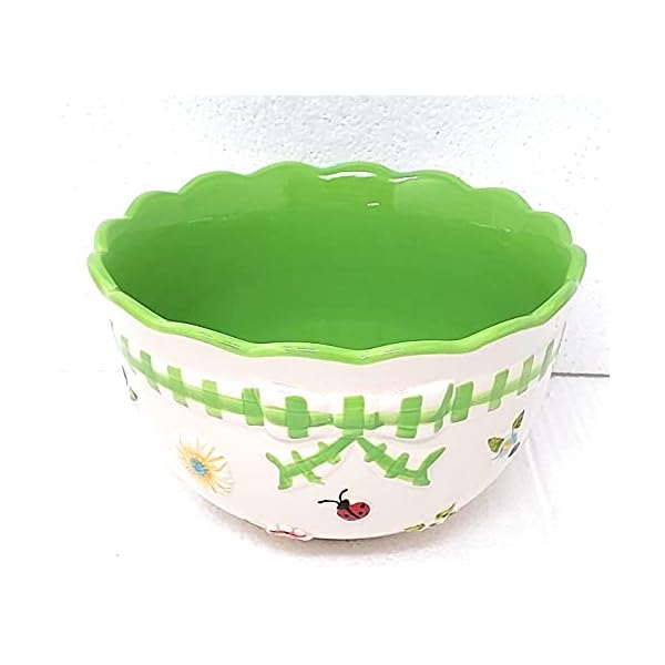 Temptations Gingham Garden Various Pieces & Colors, Hand Painted