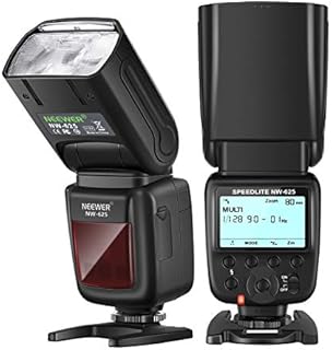 Neewer NW625 GN54 Speedlite Flash for Canon Nikon Panasonic Olympus Pentax Fijifilm DSLRs and Mirrorless Cameras and Sony with Mi Hot Shoe Like a9 a7 a7II a7III a7R III a7RII a7SII a6000 a6300 a6500