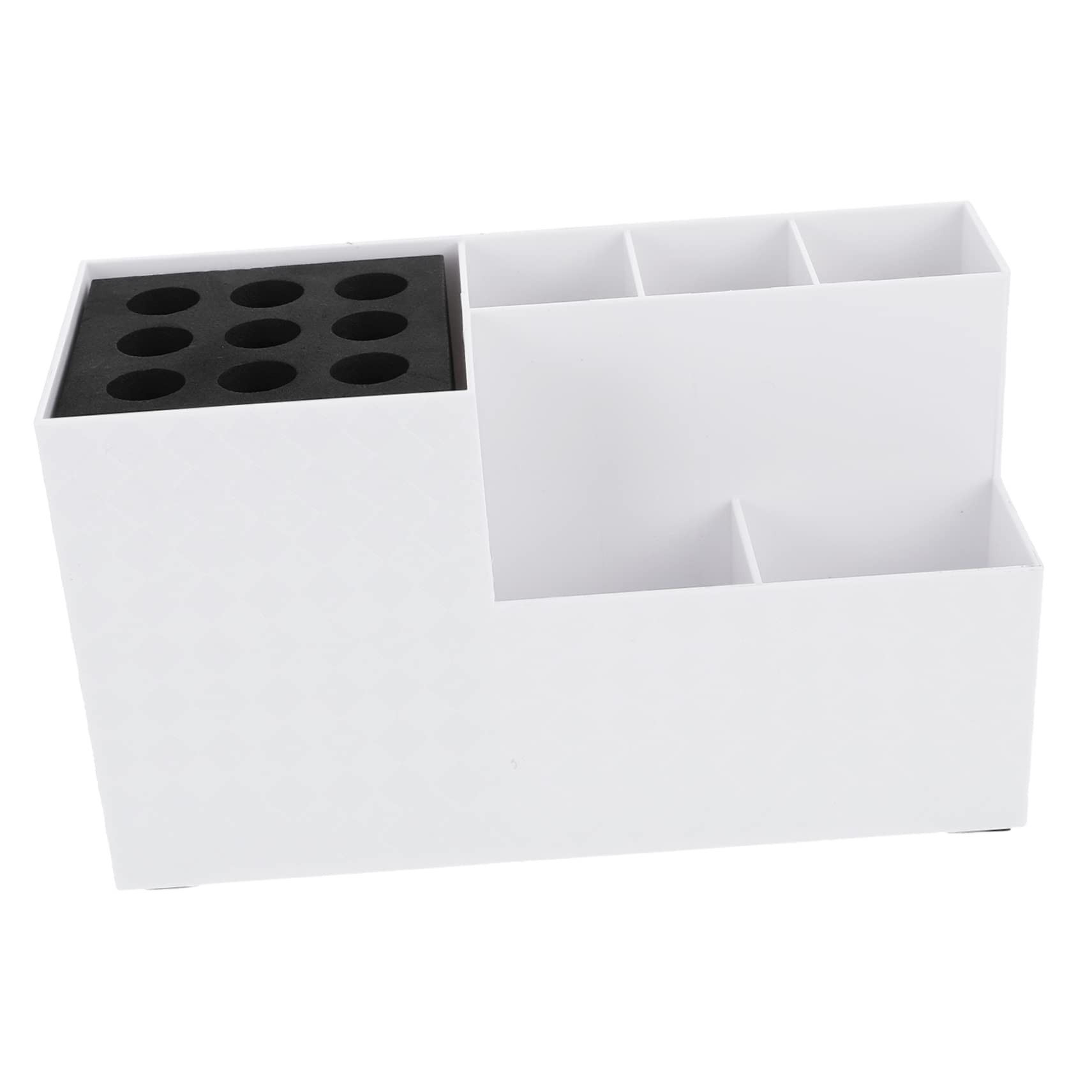 Healvian Hair Cutting Tool Organizer Box Abs Material Stylist Scissors Comb Holder