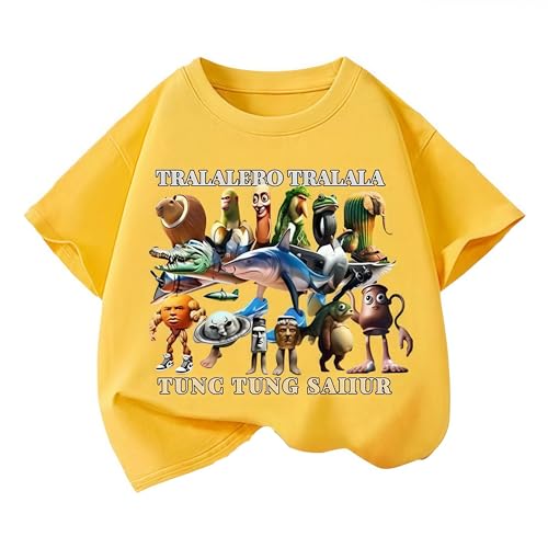 [VCSSEOIWA] �C�^���A���u���C�����b�g T�V���c ���Y�{�� �L�b�Y TungTungTungSahur �L�����N�^�[�v�����g ���� �ێ� �R�b�g�� �q���� �ĕ� �J�W���A�� ������� �a�����v���[���g �j�̎q���̎q���p(�C�G���[,2XL)