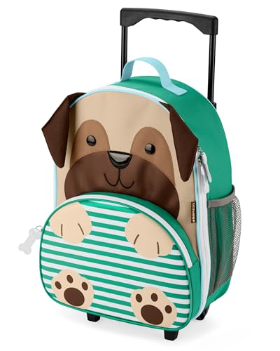 Skip Hop, Mala De Rodinha Infantil Zoo Pug