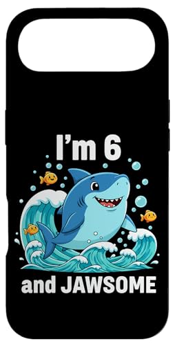 I'm 6 and Jawsome Shark 6΂̒a X}zP[X iPhone Air p