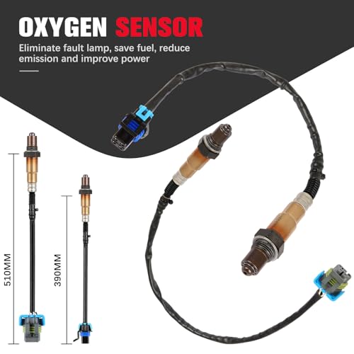 Sensor de Oxígeno para Cadillac CTS 2010-2011 4 piezas miniatura 2