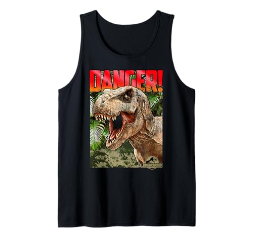 Débardeur T-Rex Jurassic World style vintage idéal pour l'été et le sport