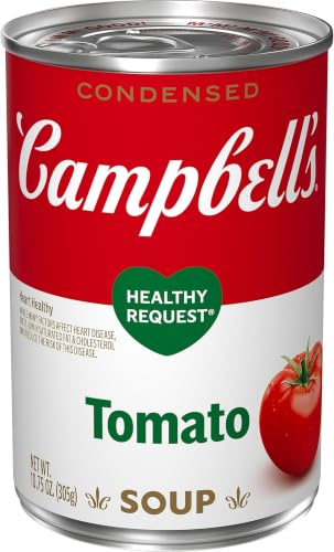 Image of Campbell's Condensed Heart Healthy Tomato Soup, 10.75 oz Can (Pack of 6)