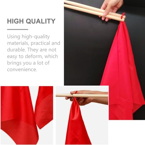 Baquetas de Madera para Tambor de Práctica Color Rojo miniatura 5