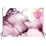 7x5FT Achromatic Gray Watercolor Drawn Photography Backdrop Background Cloth Portrait Photo Booth Studio Prop Banner Photographers Home Office Decor Supplies