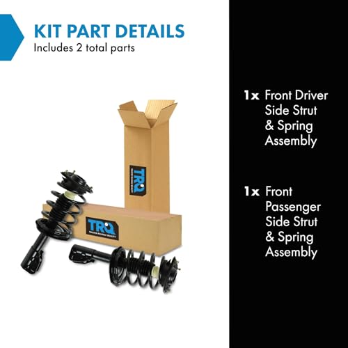 Image of TRQ Front Strut & Coil Spring Set Driver & Passenger