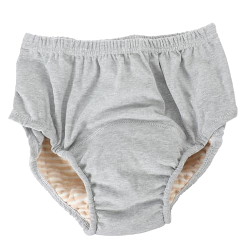 ORFOFE 高齢者のおむつ パンツ 下着 再利用可能な便器パンツ 無効 漏れ防止パンティー 洗えるおむつ 小便器パンツ おむつ 漏れ防止おむつ 繰り返し使える大人用おむつ 純綿