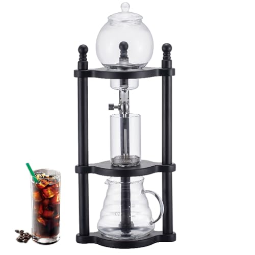 Machine à café infusée à froid en verre compact de 600ml pour glaçons