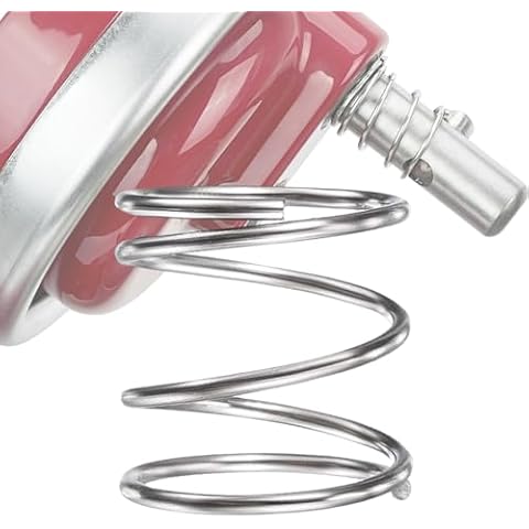 Stainless Steel Spring for Kitchenaid Stand Mixer Paddle Wire Whip Whisk Dough Hook Attachments Quick Install and Stabilization (1 unit) Cover