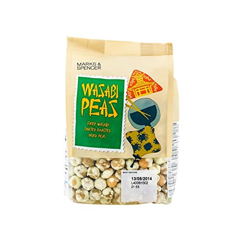 (Marks & Spencer (}[NXXyT[)) 킳ѓ200O (x2) - Marks & Spencer Wasabi Peas 200g (Pack of 2) [sAi]