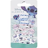 Stitch-Haarnadeln, mehrfarbig, aus robusten Materialien, bedruckt mit Stitch und Engel, Originalprodukt, entworfen in Spanien, 6 Stück