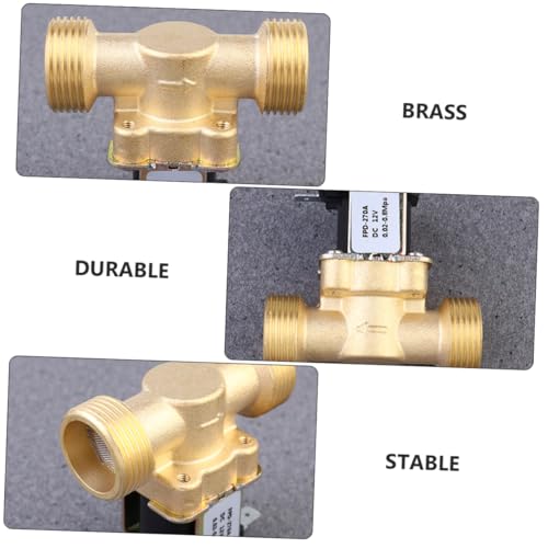 Válvulas solenoides de latón para entrada de agua que solucionan goteos en sistemas internos 6