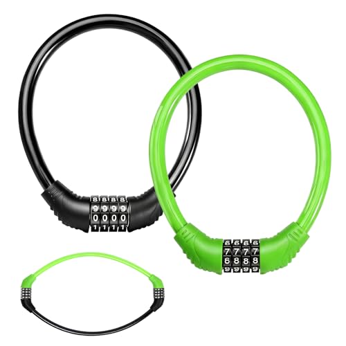 Fahrradschloss Kinder Fahrradschloss Zahlenschloss 2 Stück...