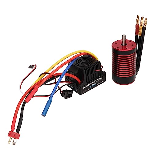 1/8 Motor Sem Escova de Carro RC ESC, Potência de Saída Estável RC (4200KV)