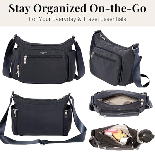 Image of Baggallini womens Crosstown Hobo Crossbody