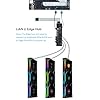 Lian Li UNI Fan TL LCD Wireless 120-Single Pack (Reverse Blade)-2.4 GHz Wireless Signal ARGB Fan-Infinity Mirror-Daisy-Chain -Syncing Lighting-Controller NOT Included & Required - White (12RTLLCD1W1W)