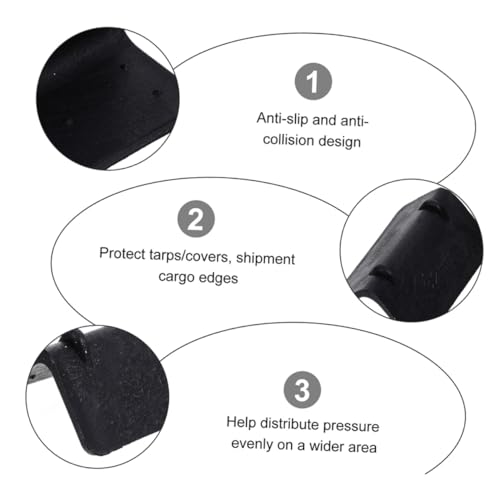 Colis déformés par le cerclage ? Utilisez l'angle plastique pour expédition en lot - 4
