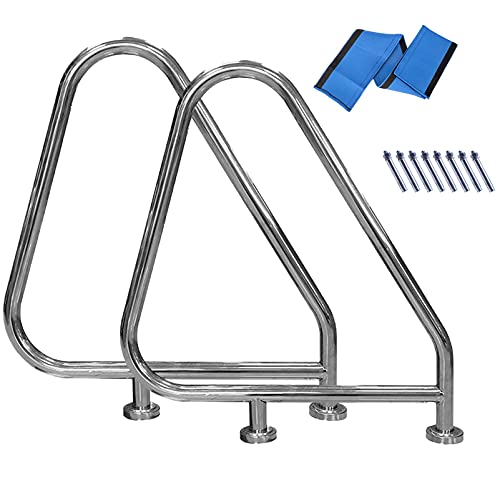 Barandilla para piscina de acero inoxidable con soporte miniatura 1