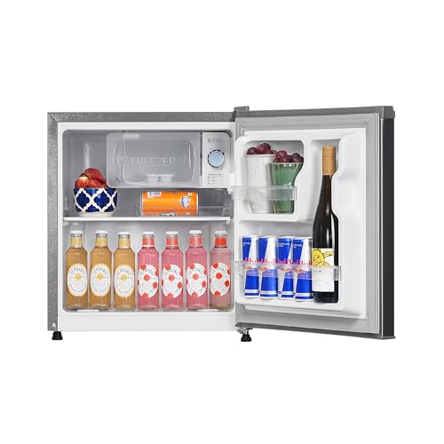 Image of Cruise 50 L 2 Star Compact Minibar Refrigerator with Freezer - Direct Cool Technology (Single Door, Ideal for Bedroom, Hostels & Offices, 2026 Star Rating, Brushed Steel, CRDSDM-FZ30552S)