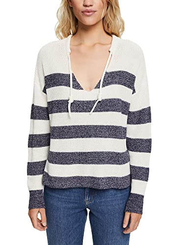 edc by Esprit 022CC1I304 Sweater, 112/Off White 3, M Femme Cover