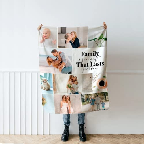 Plaid personnalisé avec photo pour vos dimanches cocooning