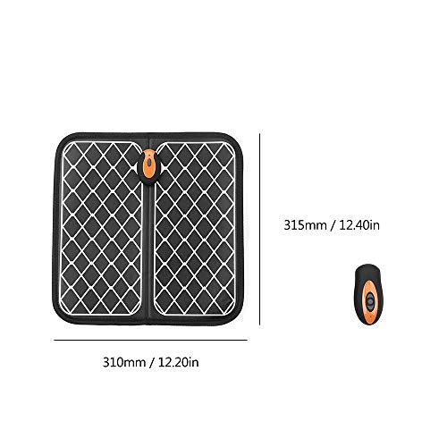 Sangmei EMS Massager Do Pé Dobrável Pulso Vibração Elétrica Máquina de Relaxamento Sem Fio Pés Vibra