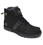 Diseño de piel DC Shoes Woodland - Botas de Invierno de Cuero con Cordones - Hombre - EU 42
