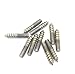 Hanger Bolt M6x30 Double Headed Bolt Self-Tapping Screw for Furniture 10Pcs