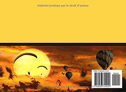 Miniatura 2 de Mon carnet de vol Parapente Journal de bord du parapentiste - 100 fiches de vol à compléter - Cadeau parfait pour amateur de parapente (French