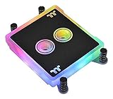 Thermaltake Pacific W6 16.8 Million Color RGB Alexa Razer Chroma Syncable AMD Ryzen Threadripper TR4 Full Coverage CPU Water Block CL-W225-CU00SW-A