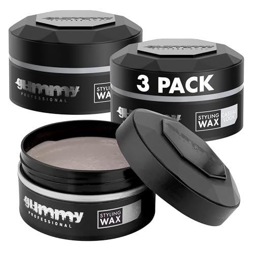 ✓ Bright Max Hold Styling Wax di Gummy Professional è una cera per lo styling resistente e flessibile.