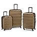 Samsonite Omni PC Hardside Expandable Luggage with Spinner Wheels, Bronze, 3-Piece Set (20/24/28)