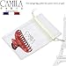Camila Paris CP3348 French Hair Clip for Women Thick Hair for Long Curly Wavy Hair, Red, Girls Hair Claw Clips Fashion Styling Hair Accessories for Women, Strong Hold No Slip Grip, Made in France