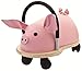 Produktbild Wheely Bug 5054063100042 Ferkel, kleines Holzschwein auf Rollen mit Griff, Ultimatives Cooles Rutschauto, Spaß Car-Auto für jedes Kind